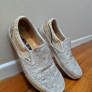 Vans x Vincent Van Gogh Script size 7M
